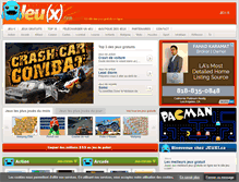 Tablet Screenshot of jeu-x.com